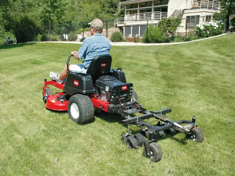 Can You Pull an Aerator With a Zero Turn Mower