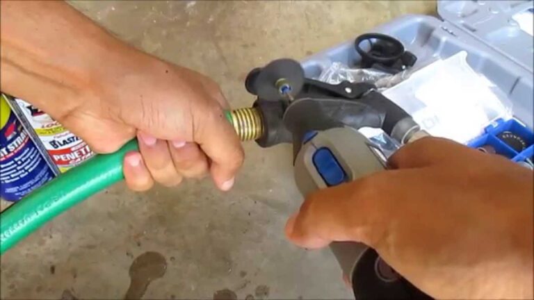 How to Get Hose Nozzle off