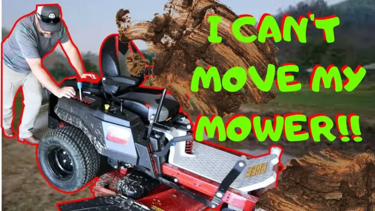 Why Won’T My Zero Turn Mower Move